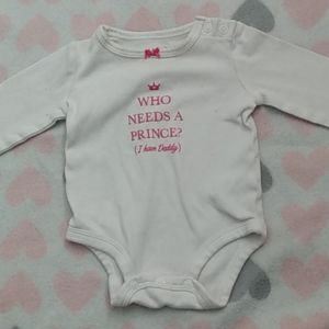 Baby girl onesie